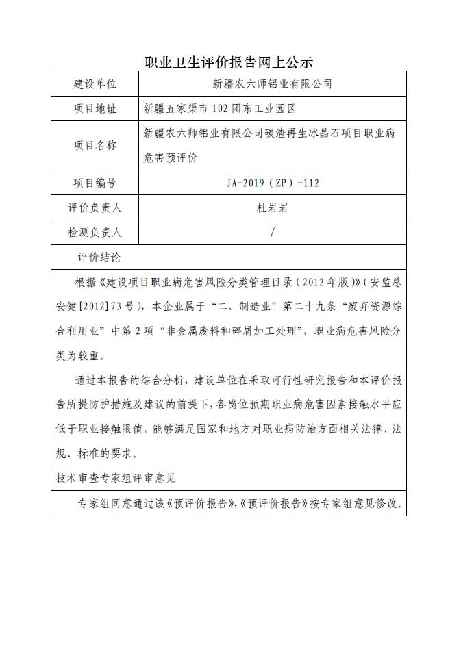 JA-2019(ZP)-112新疆農(nóng)六師鋁業(yè)有限公司碳渣再生冰晶石項(xiàng)目職業(yè)病危害預(yù)評(píng)價(jià).jpg